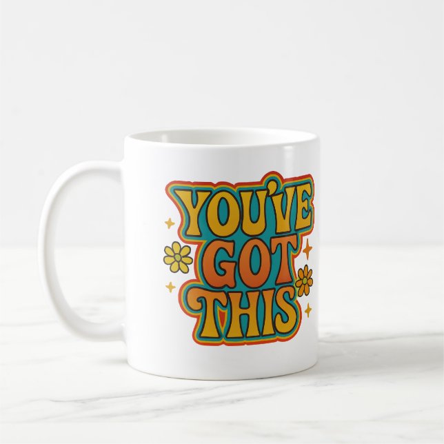 Você consegue - Caneca de Café (Esquerda)