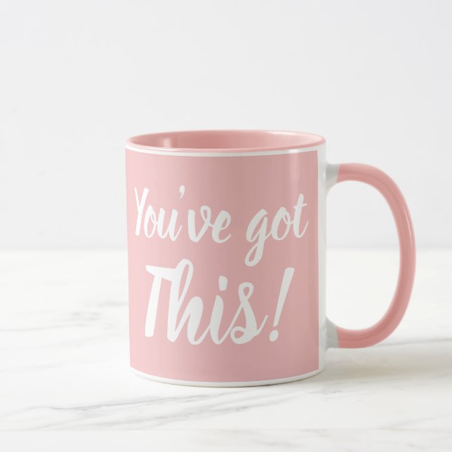 Você consegue! Caneca Feminina (Direita)