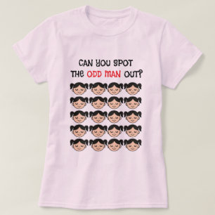 Você consegue identificar a camiseta diferente