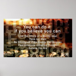 Você consegue Poster