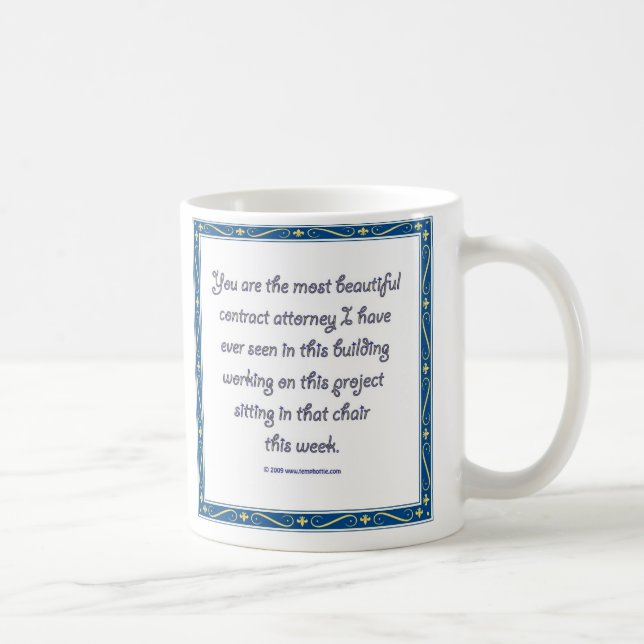 você é a caneca a mais bonita (Direita)