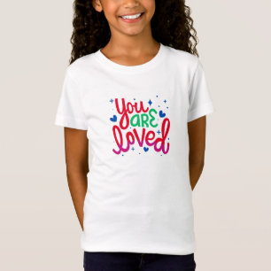 Você É Amado: Camiseta Lembradora De Coração