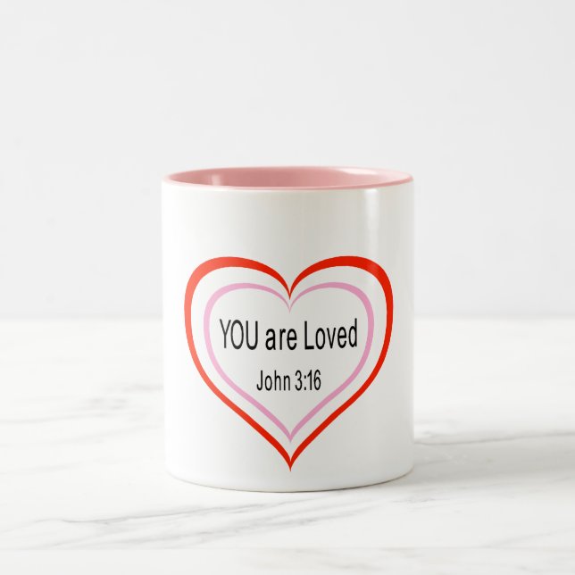 Você é amado, caneca (Centro)