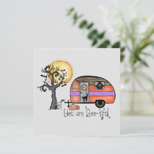 Você é Bonita - Camper Van com árvore assustadora