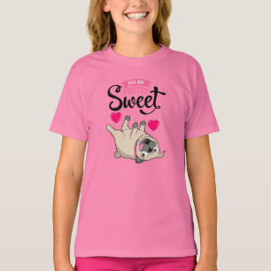 Você é camisa doce bonito dos namorados