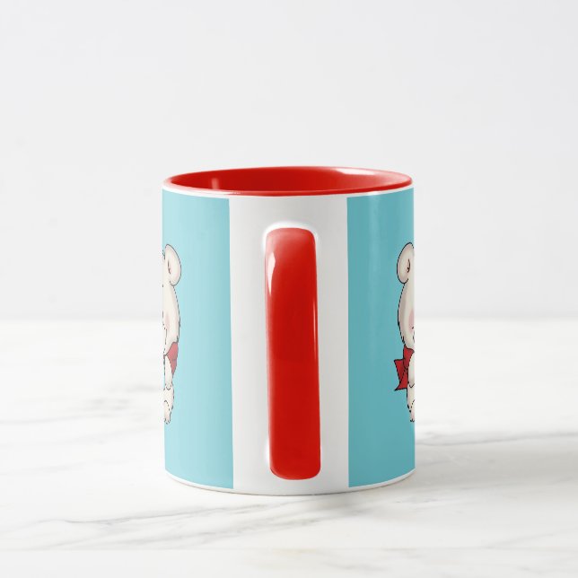 Você é caneca amada beary. Caneca bonito com um (Alça)