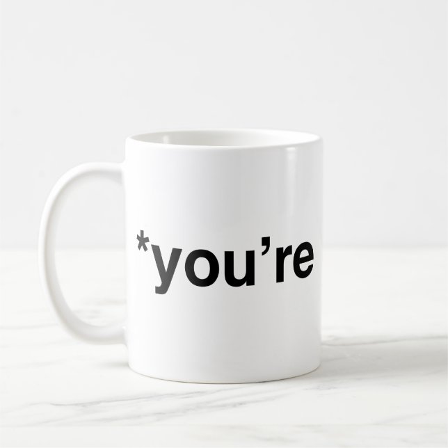 *Você é Caneca de Café (Esquerda)
