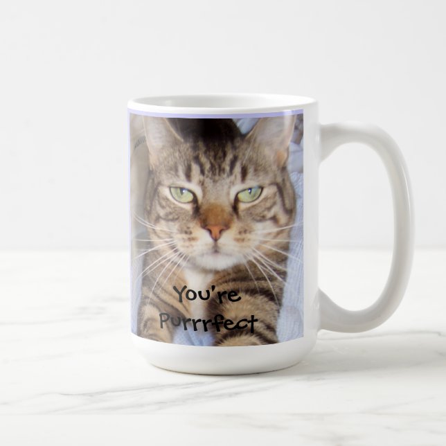 Você é caneca de Purrrfect (Direita)