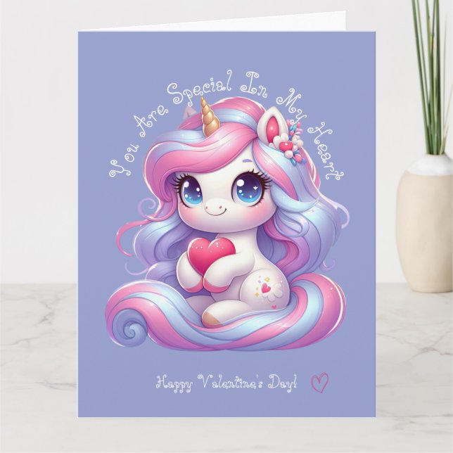 Você é especial | Cartão de Dia de os namorados Un (Frente)