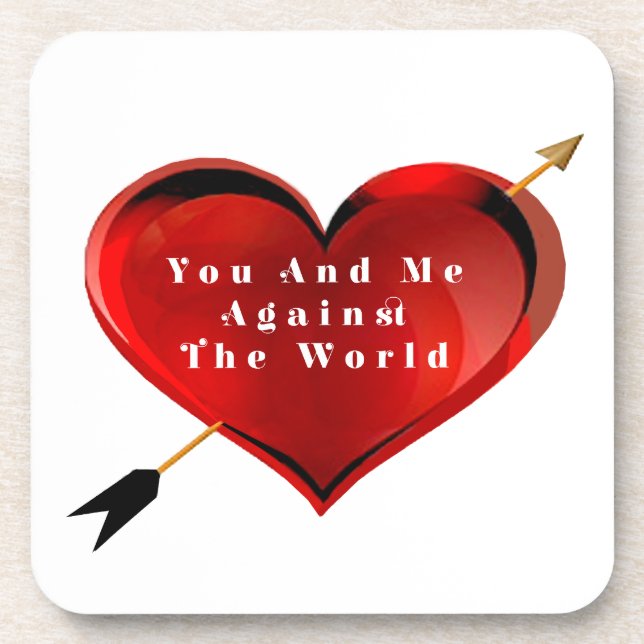 Você E Eu Porta copos Plástica (Frente)