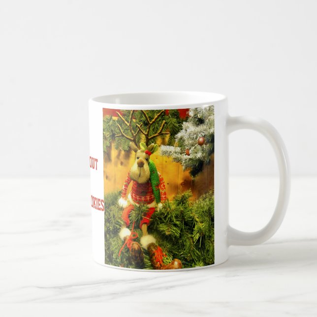 Você é fora da caneca do leite & da rena dos (Direita)