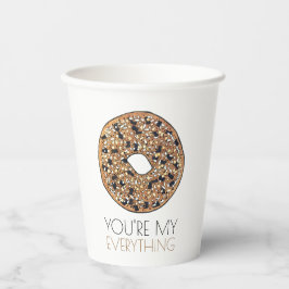 Você é meu amor de café da manhã de bagel tudo