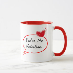 Você é Meu Caneca do Dia dos Namorados com Nome Pe