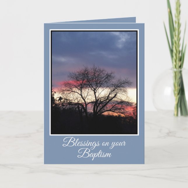 Você é Meu Cartão de Batismo de Adulto (Frente)