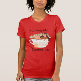 Você É Meu Chá Mais Doce Camiseta Estética Fofa