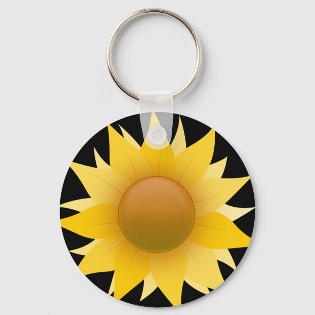 Você É Meu Chaveiro De Botão De Girassol (Frente)