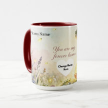 Você É Meu Lar Para Sempre | Caneca Cerâmica Român
