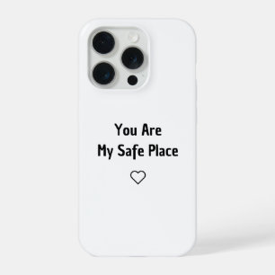 Você É Meu Lugar Seguro Capinha de Telefone