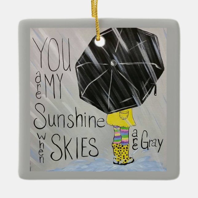 Você é meu ornamento da luz do sol (Frente)