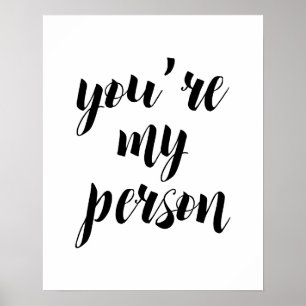 Você é meu poster da pessoa