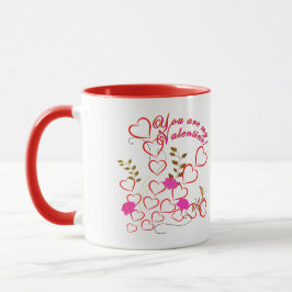 Você é meu presente de Dia dos Namorados Caneca