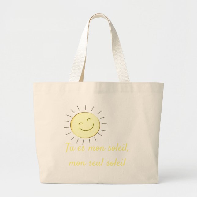 Você é minha bolsa de tote de sol (Frente)