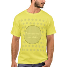 Você É Minha Camisa De Bolinhas Solar (Manteiga)