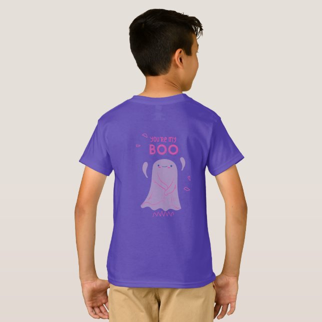 Você é minha Camiseta Boo (Parte Traseira Completa)