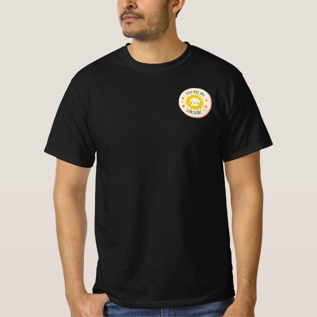 Você é minha camiseta ensolarada (Frente)