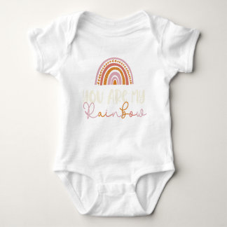 Você é minha camiseta Rainbow Baby