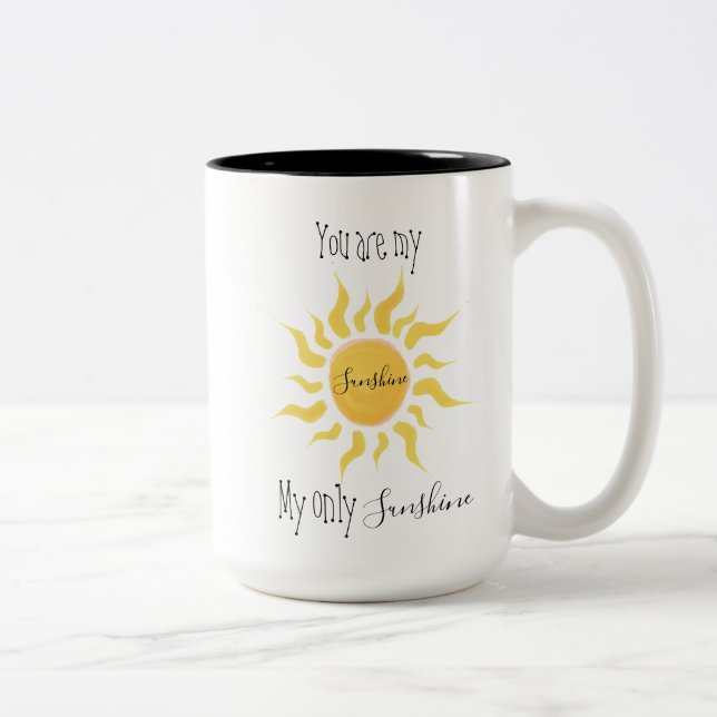 Você é minha caneca da luz do sol (Direita)