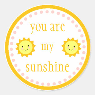 Você é minha etiqueta da luz do sol