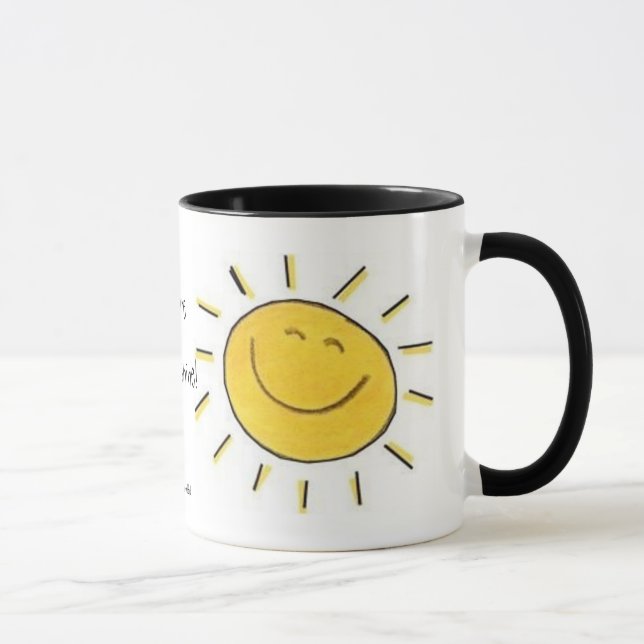 Você é minha luz do sol! Caneca (Direita)