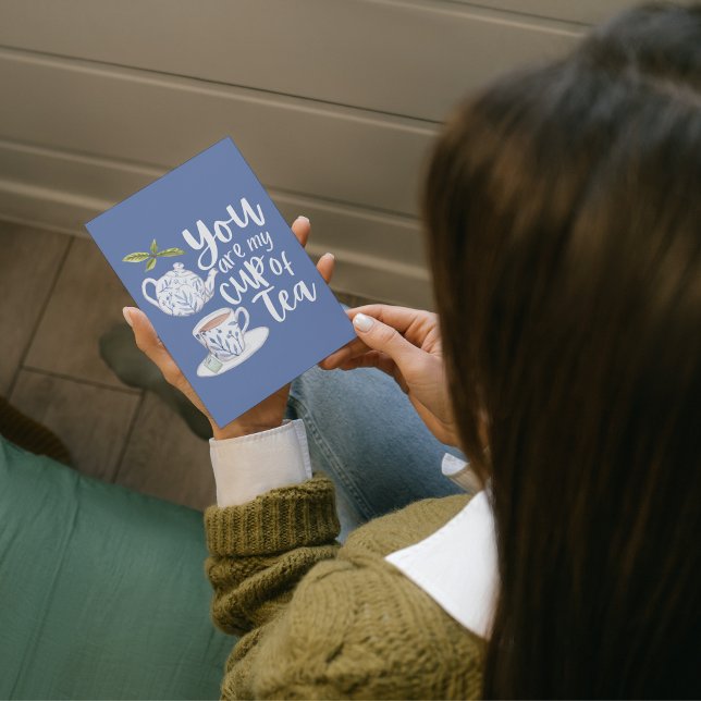 Você É Minha Xícara De Cartão De Saudação Dobrada  (Criador carregado)