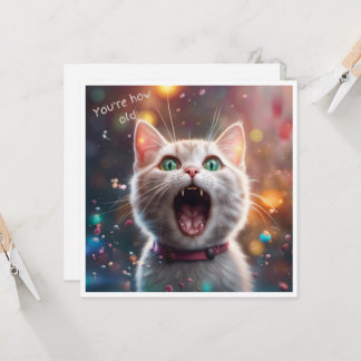 Você é muito velho? Cartão de Folha Única