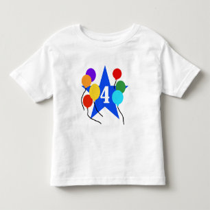 Você é o 4º Aniversário Camisetas e Presentes
