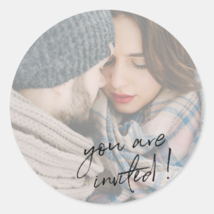 Você é o adesivo de fotos de feriado convidado