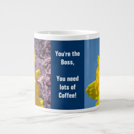 Você é o chefe canecas Você precisa de muito Café
