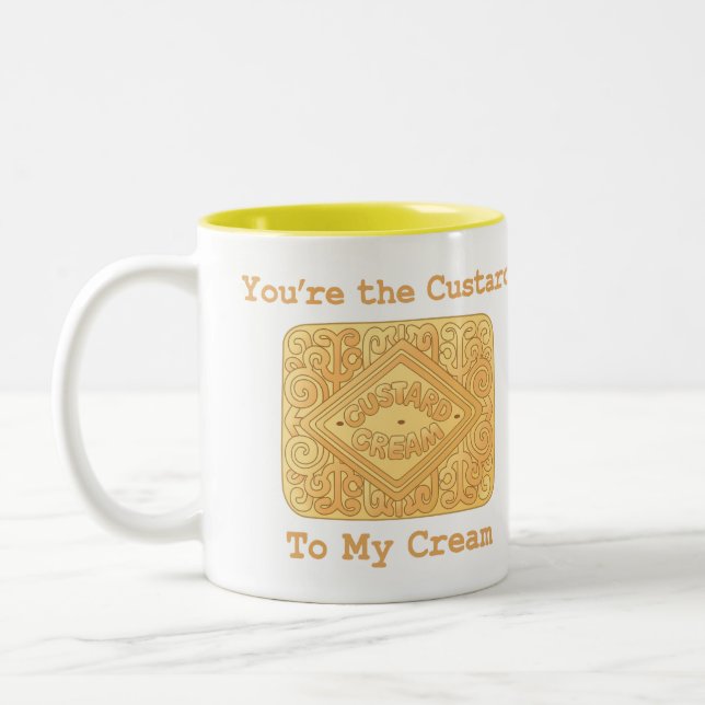 Você é o creme a minha caneca de creme do biscoito (Esquerda)