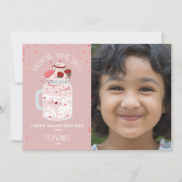 Você é o doce Namorados Milkshake Foto