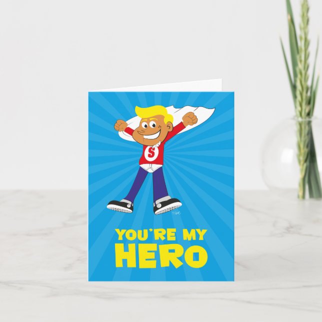 Você é o meu Cartão Herói (Frente)