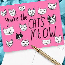VOCÊ É O XODÓ! Gatinhos Fofos Cartão Postal