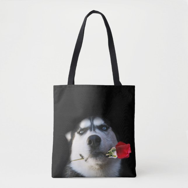 Você É Tango?  Belo Rouco e Rosa Tote Bag (Frente)
