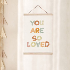 Você é tão amada Rainbow Baby Nursery