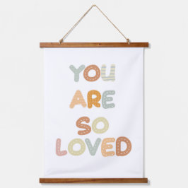 Você é tão amada Rainbow Baby Nursery