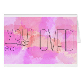 Você É Tão Amado Cartão De Saudação De Vazio