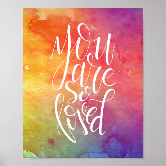 Você É Tão Amado Poster (Frente)