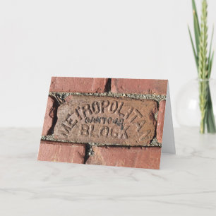 Você é um Brick - Cartões de agradecimentos