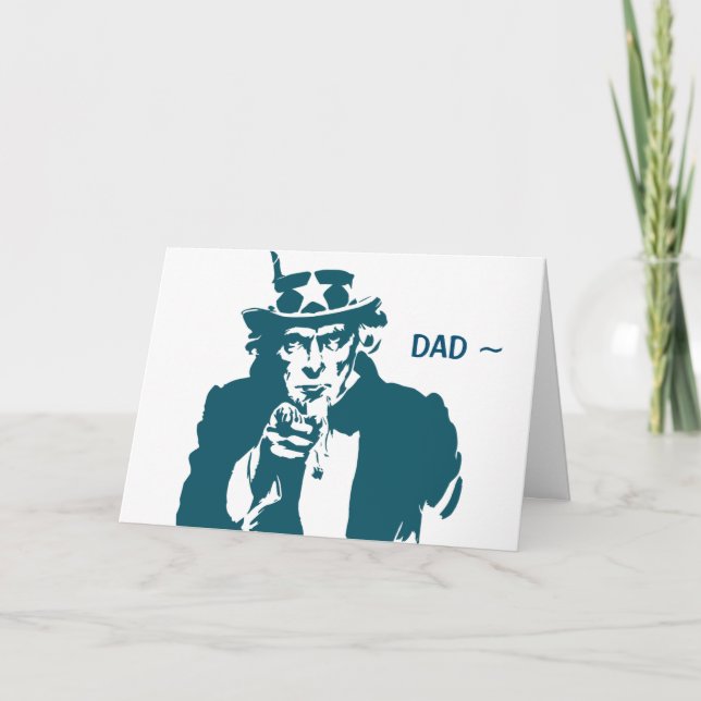 VOCÊ É UM CARTÃO DE DIA DE OS PAIS (Frente)