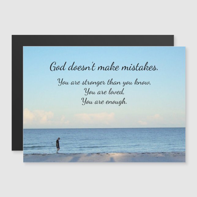 Você é um Cartão Magnético Fino Mais Forte (Frente/Verso)